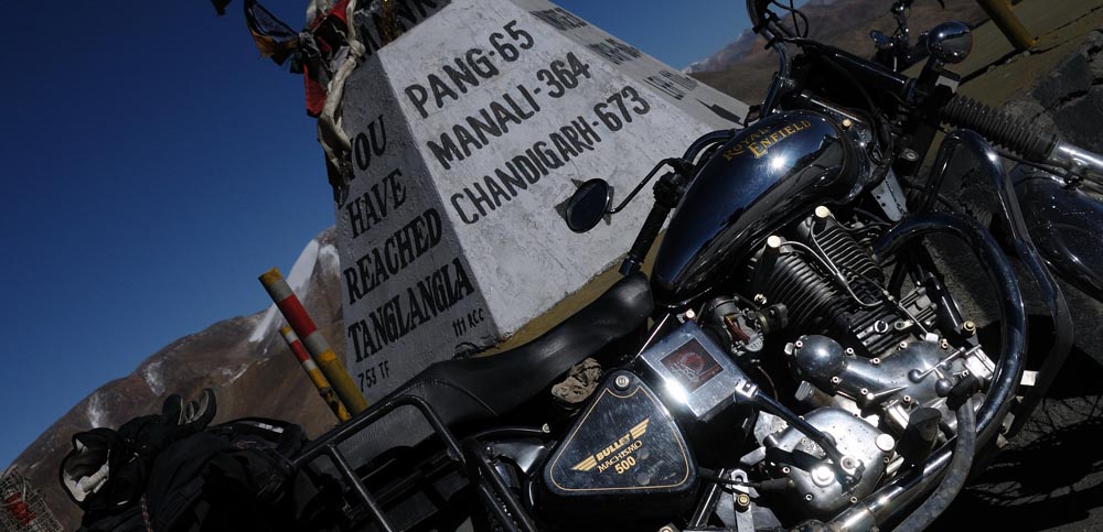 Le col du Tanglang La, Inde Himalaya - Mini trip au Ladakh en moto Royal Enfield