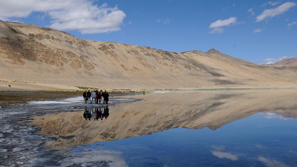 Lac Tsokar en Royal Enfield - Voyage moto au Ladakh, Inde himalayenne 