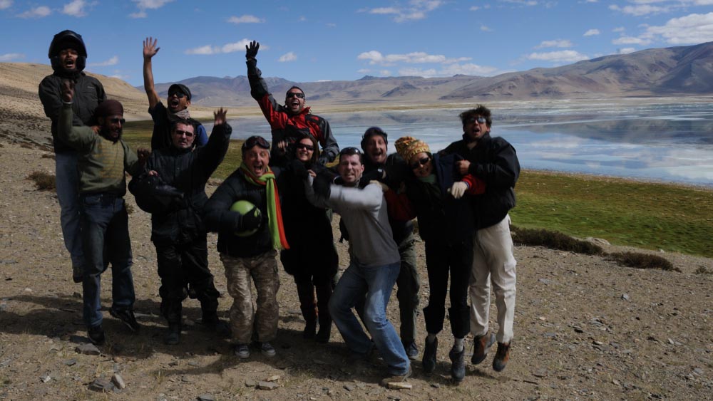 Lac Tsokar - Voyage moto au Ladakh, Inde, Himalaya en Royal Enfield