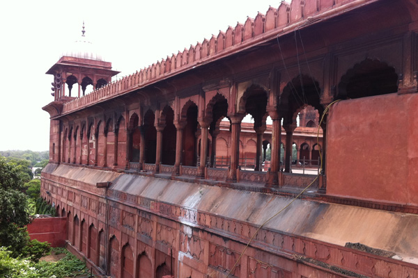 Fort rouge à Delhi - Voyage en moto Royal Enfield en Inde