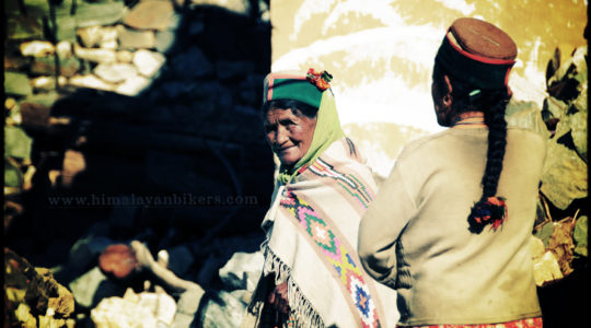 Femme du Spiti - Voyage moto du Kinnaur au Spiti, Himachal pradesh, Inde, Himalaya