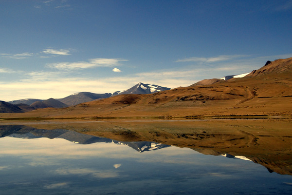 Lac Tsokar - Voyage à moto Transhimalayenne et Ladakh, Inde, Himalaya