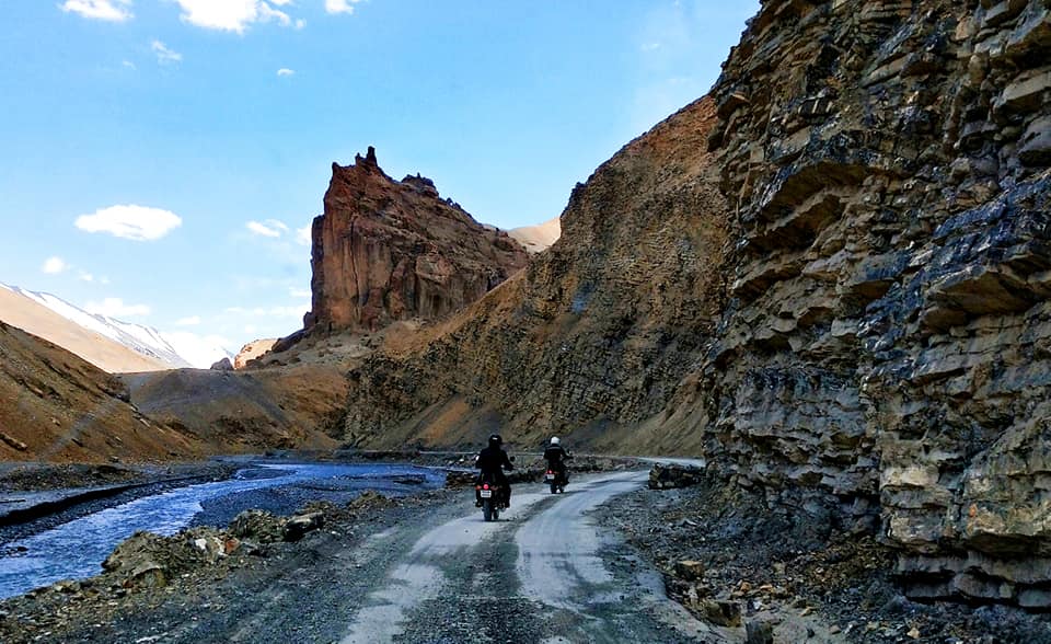 Route vers le Nakeela - Road trip moto Transhimalayenne - Inde Ladakh