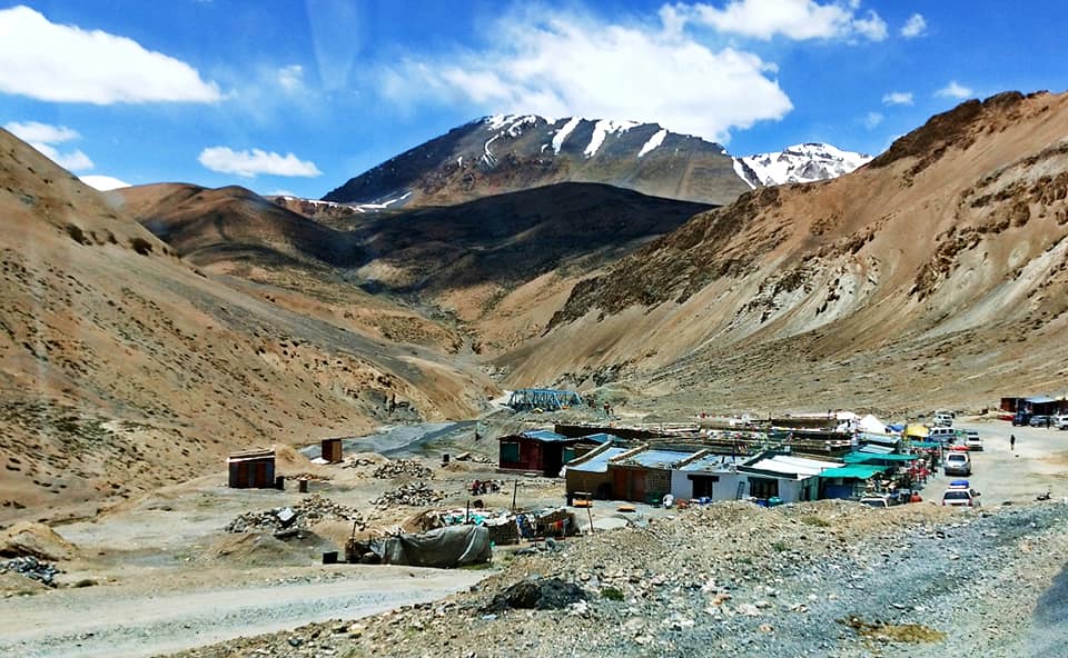 Camp militaire de pang - Road trip moto Transhimalayenne - Inde Ladakh