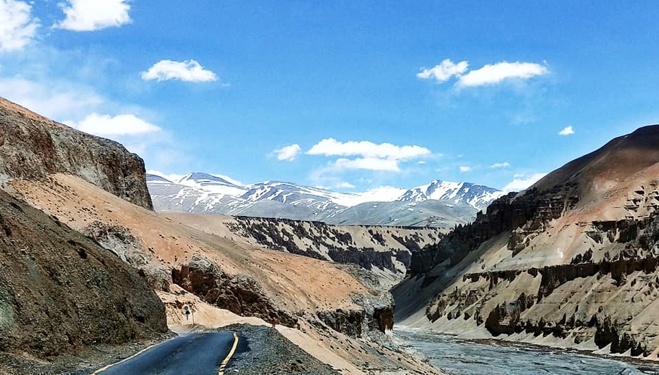 Les gorges de Pang - Road trip moto Transhimalayenne - Inde Ladakh